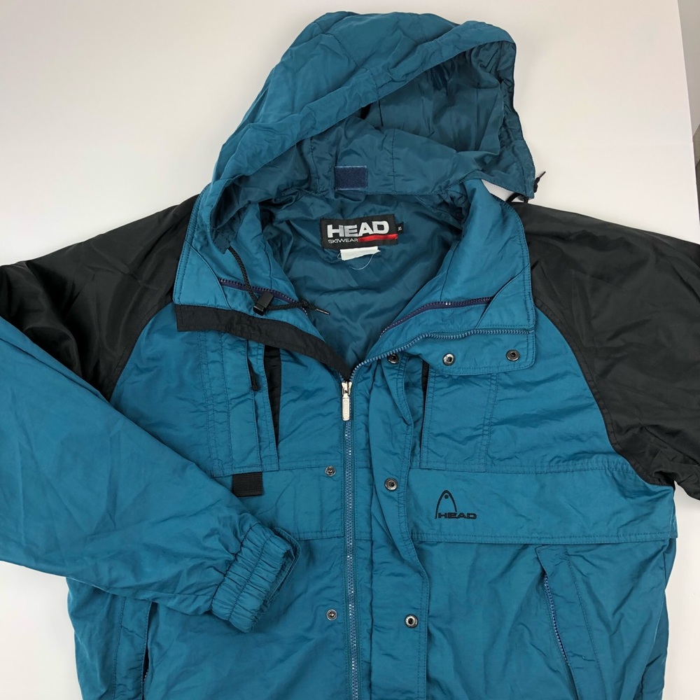 VTG 90'S HEAD SKI JACKET HOODED MENS SIZE XL